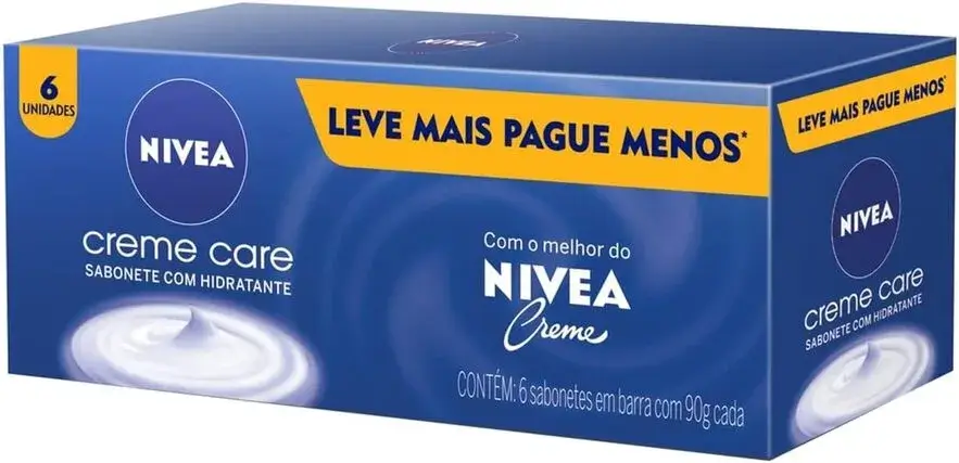 Nivea Sabonete em Barra Creme Care